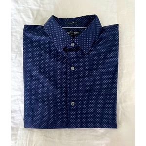 Navy Blue Men’s Dress Shirt